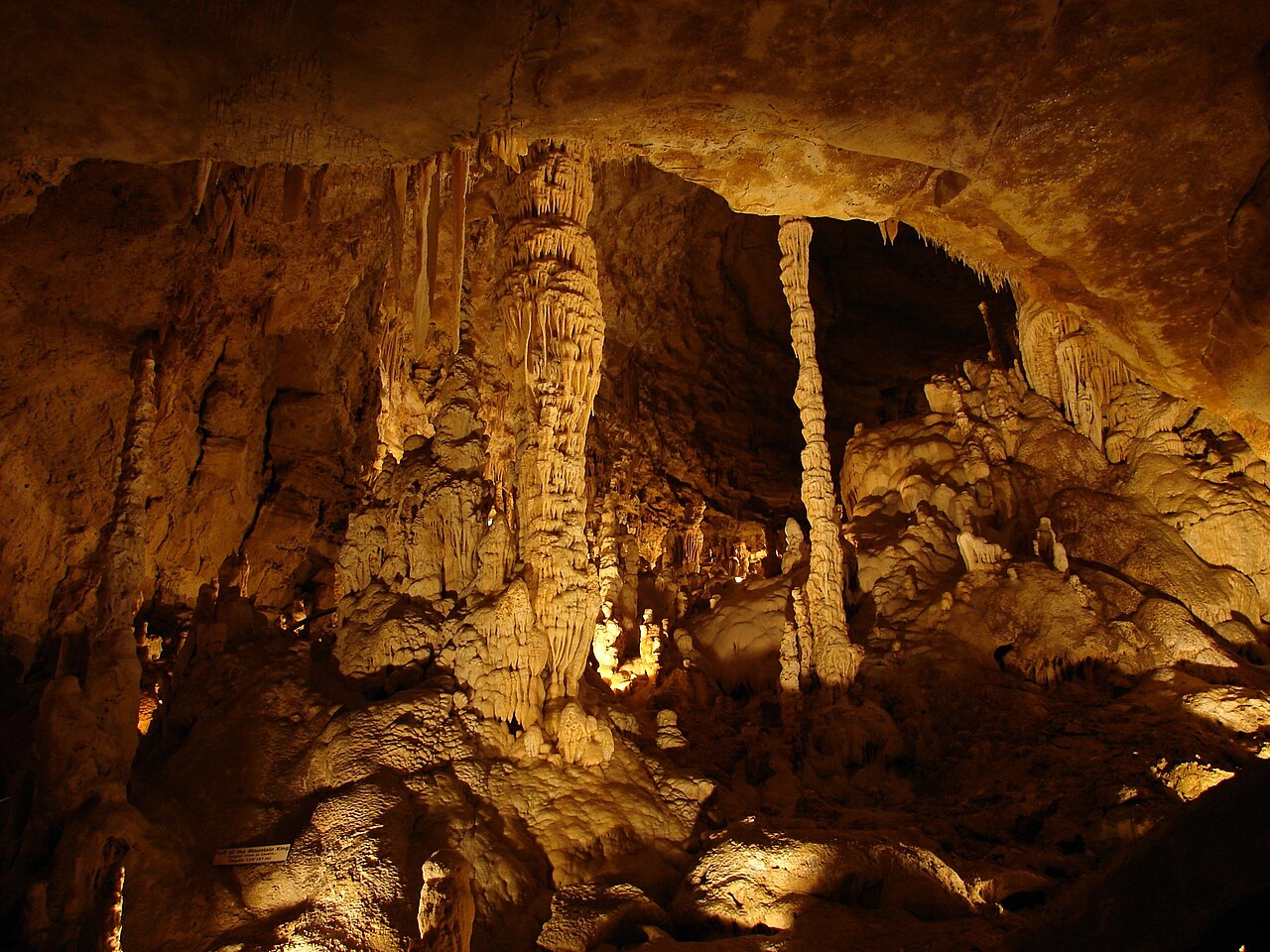Natural Bridge Caverns — natural Bridge Caverns underground cave tour near San Antonio and New Braunfels, Texas