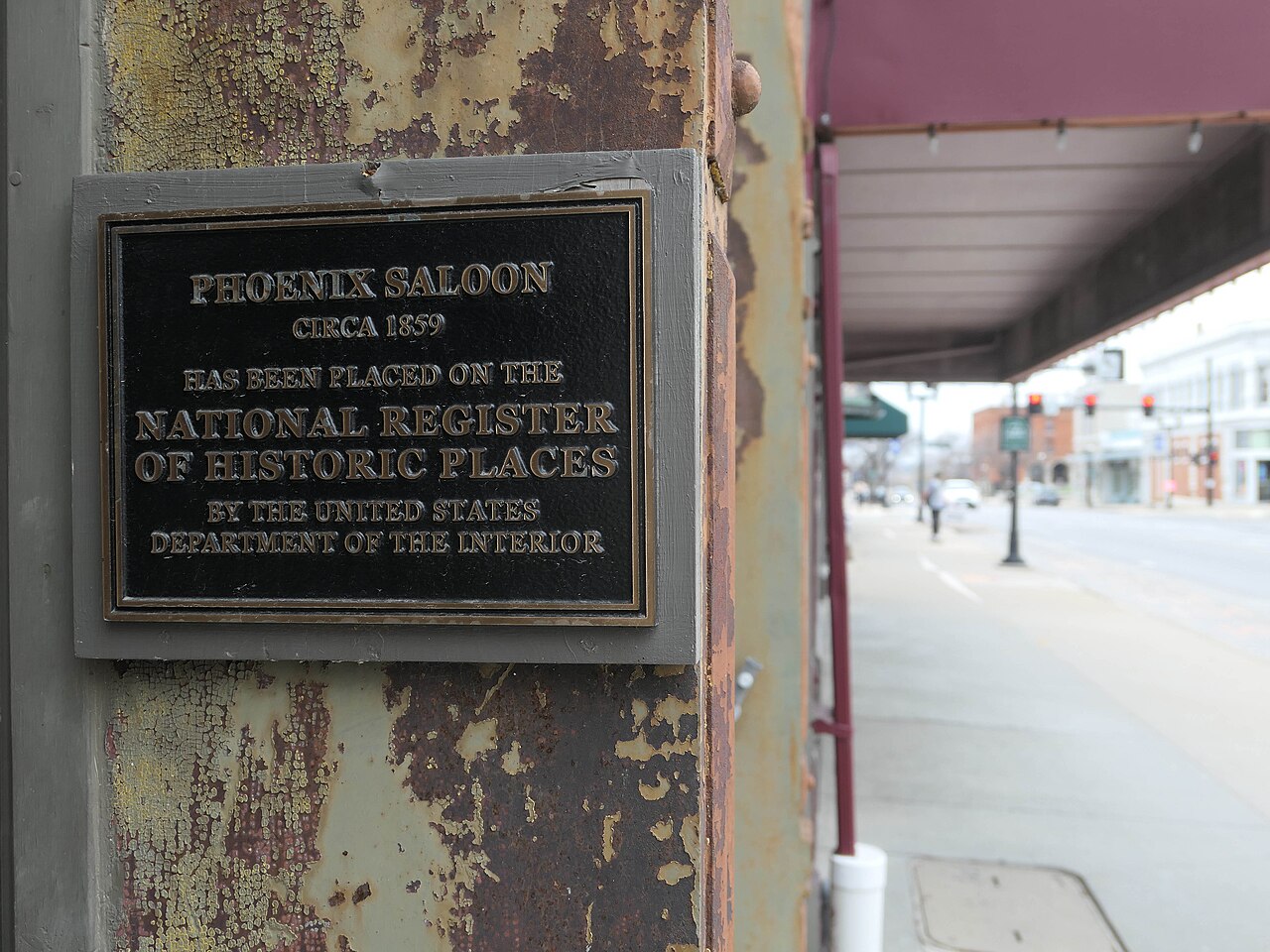 Phoenix Saloon — phoenix Saloon, historic downtown saloon with live music stage in New Braunfels, Texas